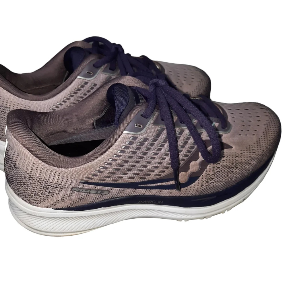 Saucony Ride13 Purple Lilac PWRRUN Running Shoes SZ 7